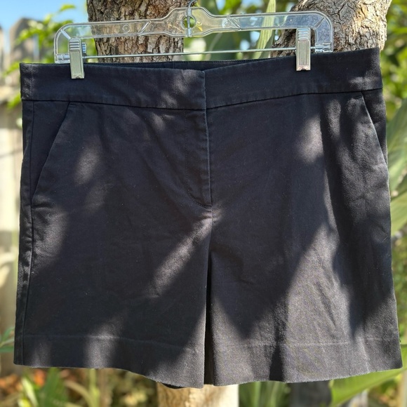 LOFT The Rivera Short Classic Black Women's Shorts Size 10 - Picture 1 of 7